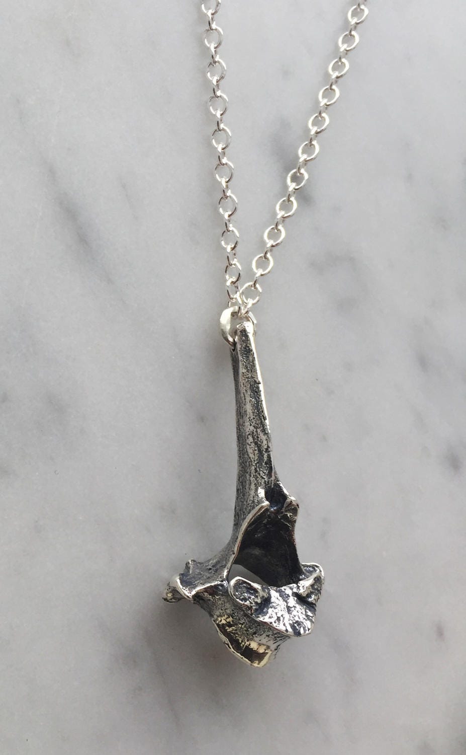 fox vertebrae necklace