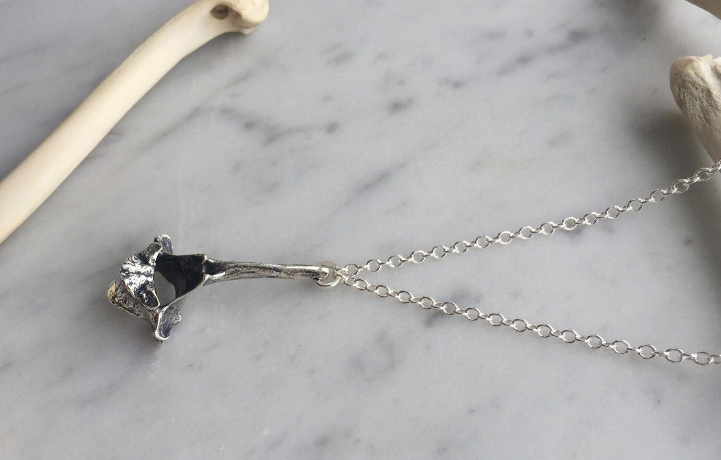 fox vertebrae necklace