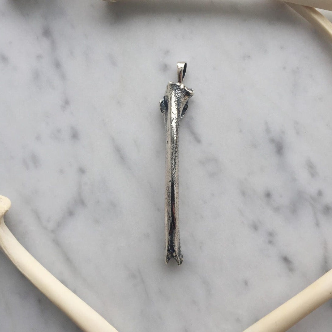 Rabbit Femur Pendant