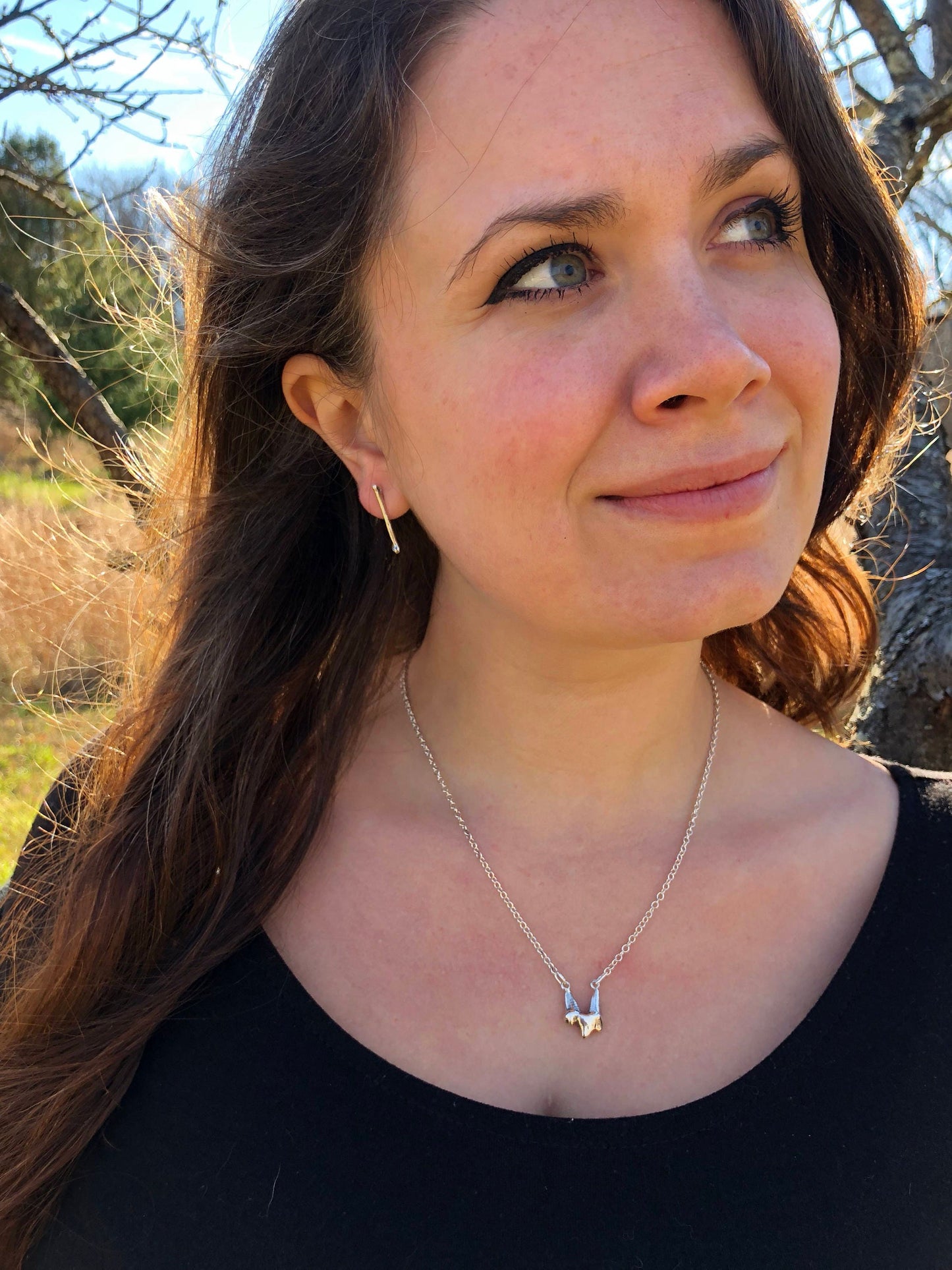 fox tooth necklace