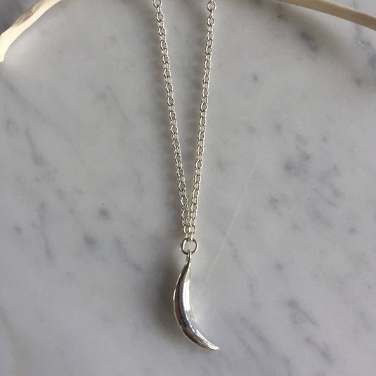 Fox fang necklace
