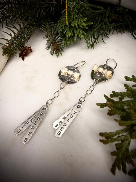 Vulpes vulpes earrings