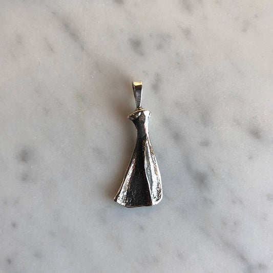 Rabbit scapula pendant