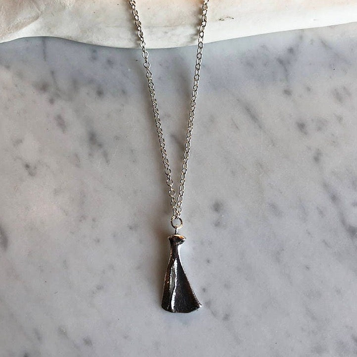 Rabbit Scapula charm necklace